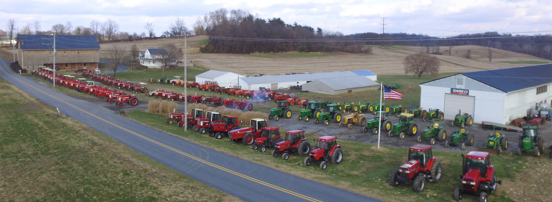Restored tractors in PA 1