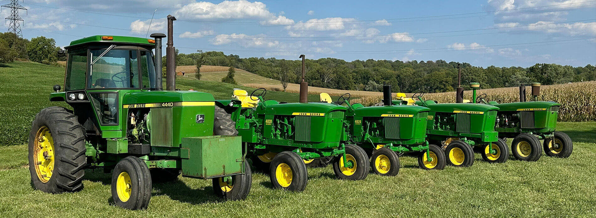 Restored tractors in PA 3