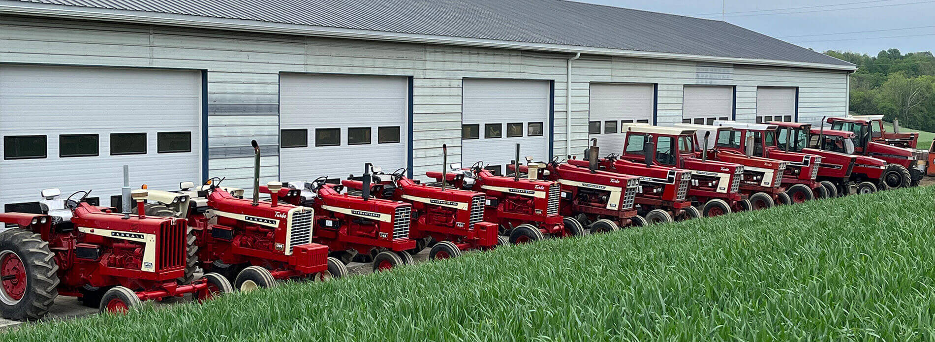 Restored tractors in PA 4